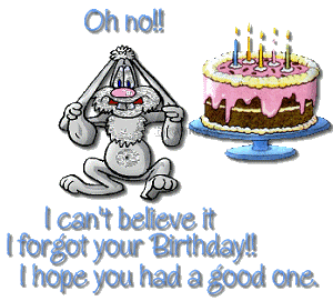 Free Belated Birthday Images
