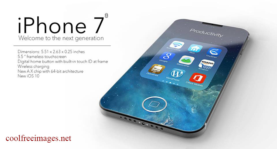 iPhone 7 - Free Concept Phone Images