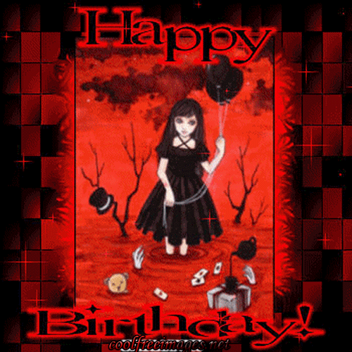 Best Gothic Birthday Images