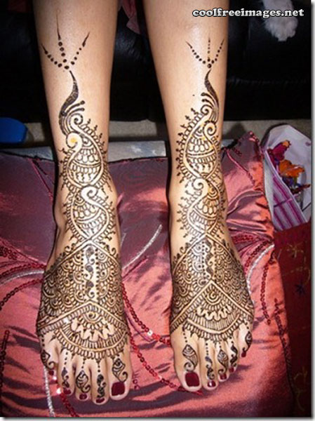 Best Feet Mehndi Design Images