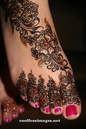 Best Feet Mehndi Design Images