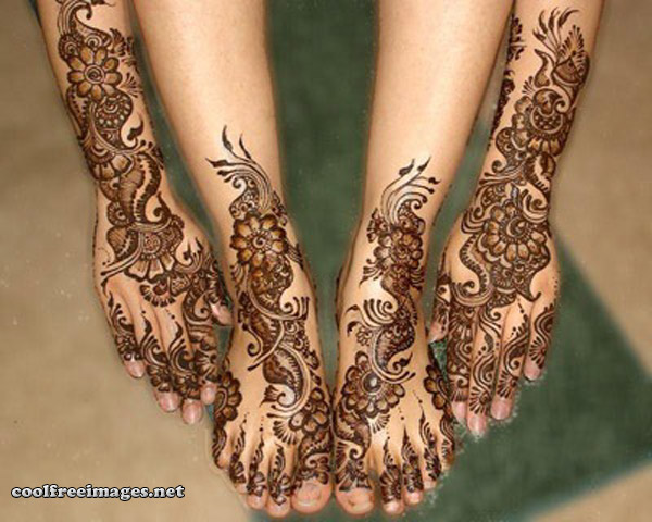 Best Feet Mehndi Design Images