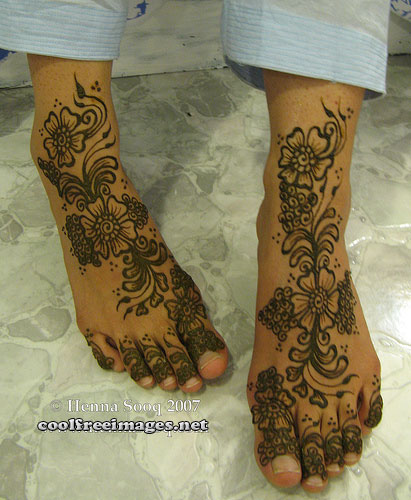 Best Feet Mehndi Design Graphics