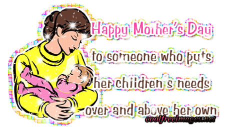 Free Orkut and My Space Mothers Day Graphics Glitters 