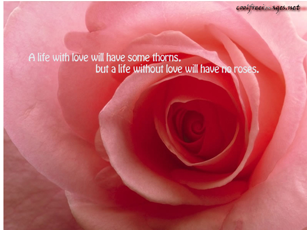 Good Thoughts - A Life Without Love Will Have no Roses